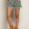 POL LEOPARD SHORTS