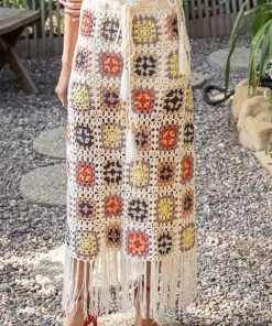 POL CROCHET PATCH SKIRT