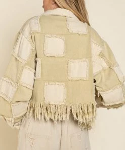 POL SQUARE PATCH DENIM JACKET 5 POL SQUARE PATCH DENIM JACKET