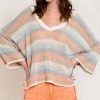 POL SWEATERS MULTI COLOR SWEATER