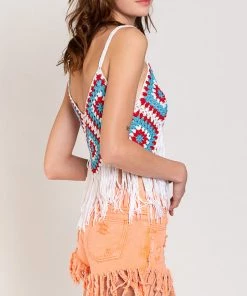 POL TOPS AURORA KNITTED TOP