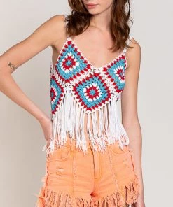 POL TOPS AURORA KNITTED TOP