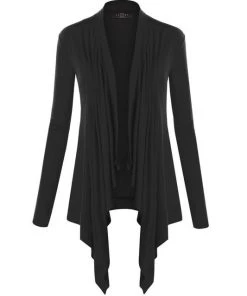 MADE BY JOHNNY DRAPED CARDIGAN