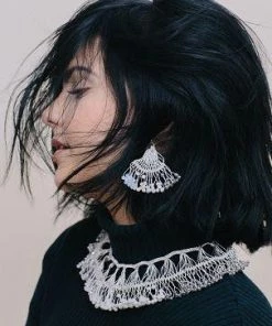 RUSH CROCHET FRINGE NECKLACE NECKLACES 5 RUSH CROCHET FRINGE NECKLACE NECKLACES