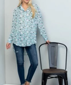 LA SOUL DOG PRINT SHIRT