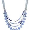 SUZIE Q MULTI STRAND BEAD NECKLACE