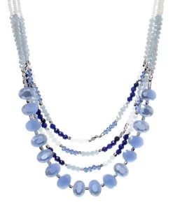 SUZIE Q MULTI STRAND BEAD NECKLACE
