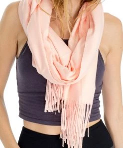CAPZONE BRUSHED CASHMERE PASHMINA WRAP SCARF