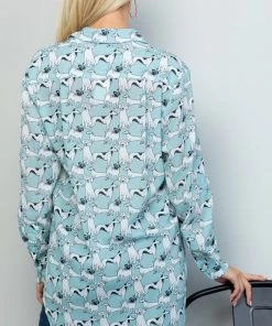 LA SOUL DOG PRINT SHIRT