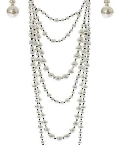 SUZIE Q NECKLACES PEARL NECKLACE SET