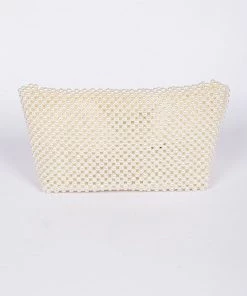 H & D ACCESSORIES PEARL LINKED CLUTCH