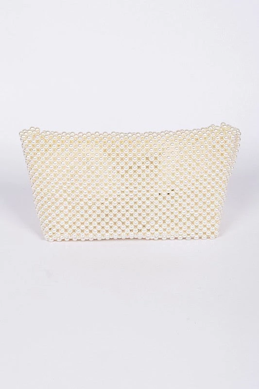 H & D ACCESSORIES PEARL LINKED CLUTCH 1 H & D ACCESSORIES PEARL LINKED CLUTCH