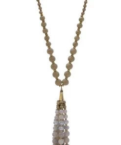 SUZIE Q WOOD BEADS NECKLACE NECKLACES