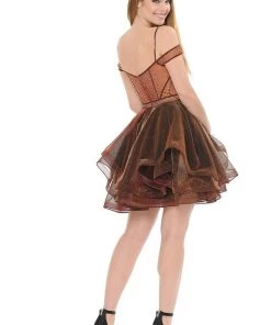 LENOVIA PERSIMMON PARTY DRESS 7 LENOVIA PERSIMMON PARTY DRESS