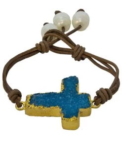 SUZIE Q BRACELETS CROSS SHAPE BRACELET