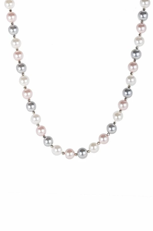 SAACHI MULTI COLORED PEARL NECKLACE NECKLACES 2 SAACHI MULTI COLORED PEARL NECKLACE NECKLACES