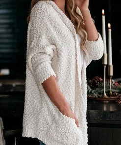 ESLEY SWEATERS POPCORN CARDIGAN