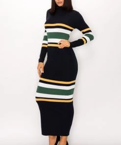 MAGIA SWEATERS COLLEGE SWEATER DRESS