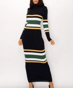 MAGIA SWEATERS COLLEGE SWEATER DRESS
