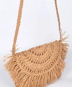 H & D ACCESSORIES HANDBAGS/LUGGAGE YES SUMMER STRAW CLUTCH