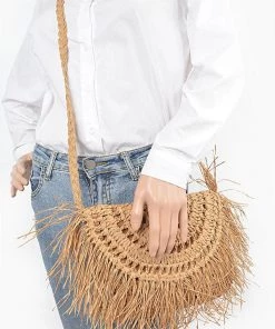 H & D ACCESSORIES HANDBAGS/LUGGAGE YES SUMMER STRAW CLUTCH