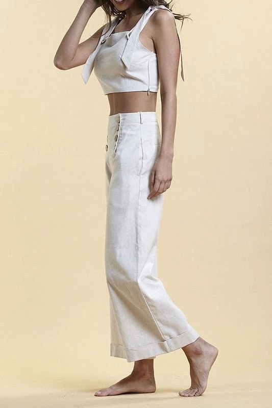 ROSEVELVET TOPS LINEN SAILOR CROP TOP 3 ROSEVELVET TOPS LINEN SAILOR CROP TOP