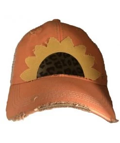 BOHO GROOVE SUNFLOWER BASEBALL HAT HATS, HEADWEAR & HAIR ACCESSORIES