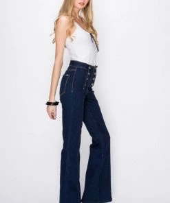 Special A HIGH RISE SAILOR DENIM PANT PANTS