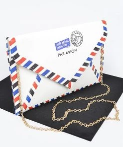 H & D ACCESSORIES AIR MAIL CLUTCH HANDBAGS/LUGGAGE