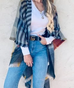 AMOLI RUANA KIMONO COVER UPS