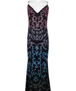 IMMEDIATE APPAREL EMBELLISHED MESH DRESS