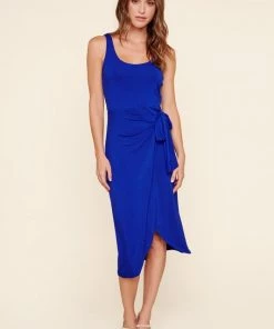 SUGARLIPS ANYA SLEEVELESS JERSEY KNIT DRESS DRESSES