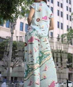 EVA FRANCO SAILBOAT PANTS