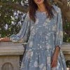 BY TOGETHER BLOOMING TUNIC DRESS