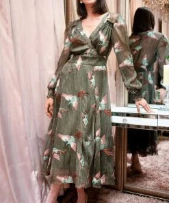 EVA FRANCO FLYING PHOENICIAN DRESS