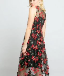 EVA FRANCO DRESSES CARDINAL DRESS