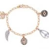 DILWORTH ROAD MULTI CRYSTAL CHARM BRACELET