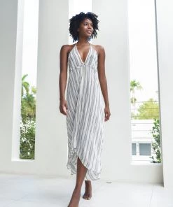 MUCHE ET MUCHETTE ANOUSH ARROW PRINT COVER UP