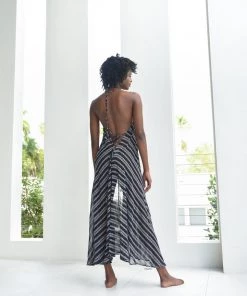 MUCHE ET MUCHETTE ANOUSH ARROW PRINT COVER UP