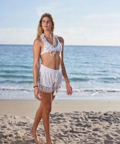 RANEE'S BOHO CROCHET LACE SHORTS