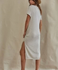 BY TOGETHER RENI STRIPE DRESS