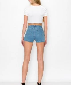 KIWI STARDUST DENIM SHORTS