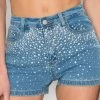 KIWI STARDUST DENIM SHORTS
