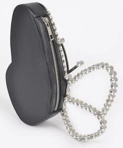 H & D ACCESSORIES BUTTERFLY RHINESTONE CLUTCH HANDBAGS/LUGGAGE