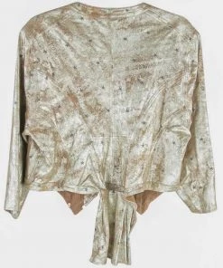 MAGNOLIA PEARL JACKET 486 LEATHER METALLIC INNA JACKET-JUNE22