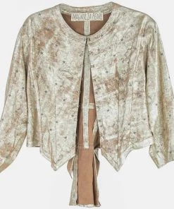 MAGNOLIA PEARL JACKET 486 LEATHER METALLIC INNA JACKET-JUNE22