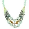 SUZIE Q CRYSTAL GEMSTONE NECKLACE