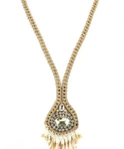 SUZIE Q CRYSTAL AND RHINESTONES NECKLACE