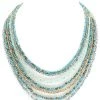 SUZIE Q NECKLACES MULTI BEADS NECKLACE