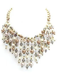 SUZIE Q PEARL CHOKER NECKLACE NECKLACES